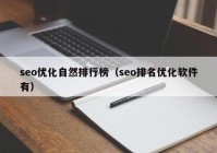 seo优化自然排行榜（seo排名优化软件有）